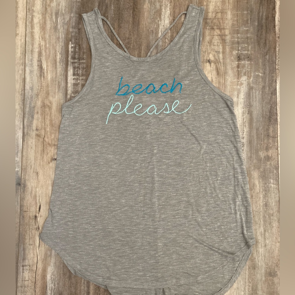 “Beach Please” Beach/pool coverup dress size Large